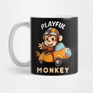 Playful Monkey Mug